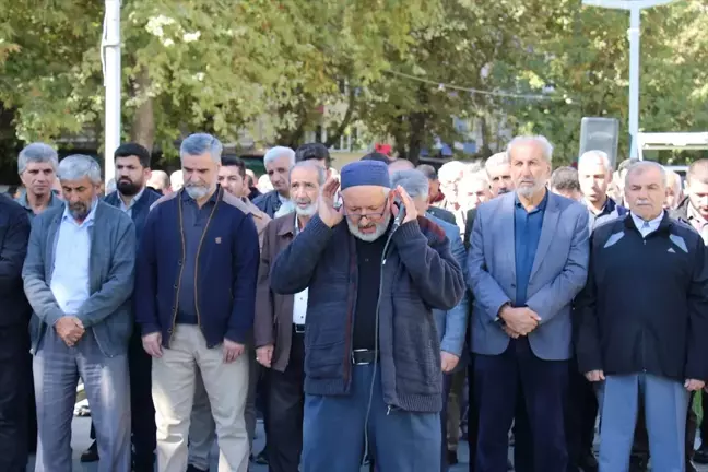 Malatya'da şehitler için gıyabi cenaze namazı kılındı