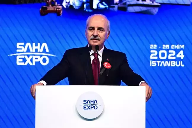 TBMM Başkanı Kurtulmuş, SAHA EXPO 2024 Savunma, Havacılık ve Uzay Sanayii Fuarı'nda konuştu Açıklaması