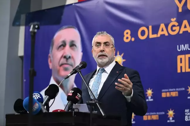 Çalışma ve Sosyal Güvenlik Bakanı Işıkhan Hakkari'de AK Parti İlçe Kongresi'nde konuştu Açıklaması