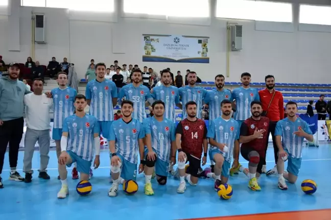 Erzurum Gençlik Spor Voleybol Kulübü Galibiyet Serisini Sürdürdü