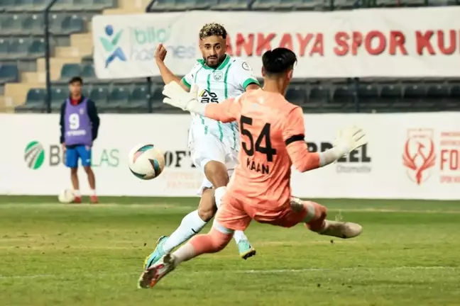 Aliağaspor FK ve Çankaya Spor Kulübü 0-0 Berabere Kaldı