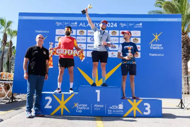 Alanya'da Avrupa Triatlon Kupası Heyecanı