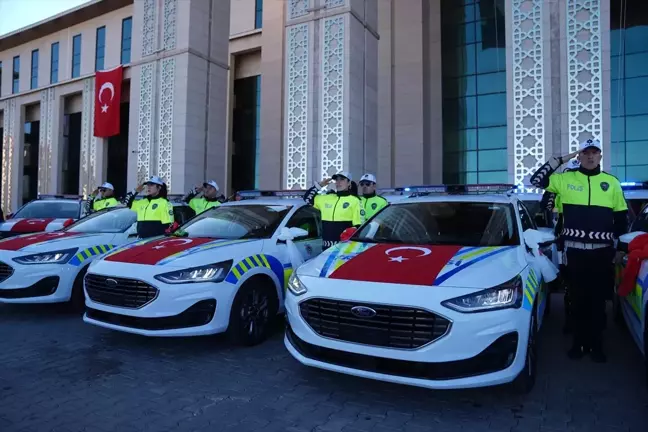 Erzurum'da Trafik Kazalarının Önlenmesi İçin Yeni Araçlar Hizmete Girdi