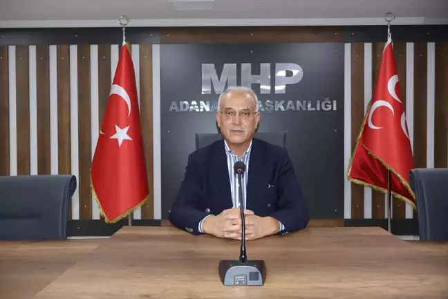 MHP Adana İl Başkanı Yusuf Kanlı'dan Cumhuriyet Bayramı Mesajı