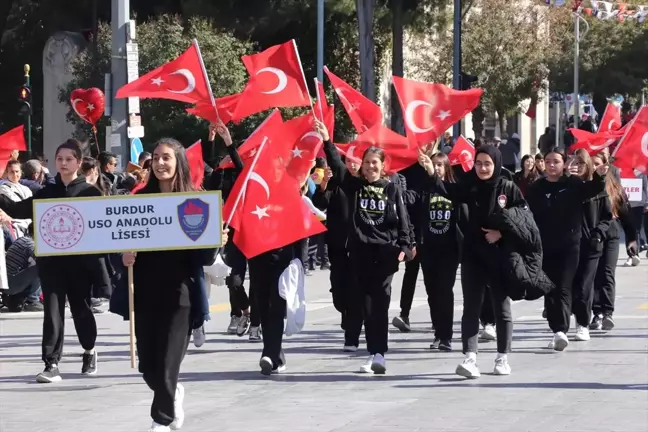 Antalya ve çevre illerde 29 Ekim Cumhuriyet Bayramı kutlandı