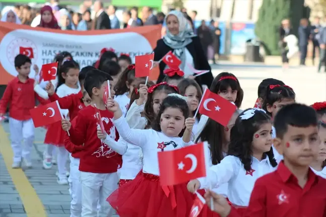 Samsun Bafra'da 29 Ekim Cumhuriyet Bayramı Coşkuyla Kutlandı