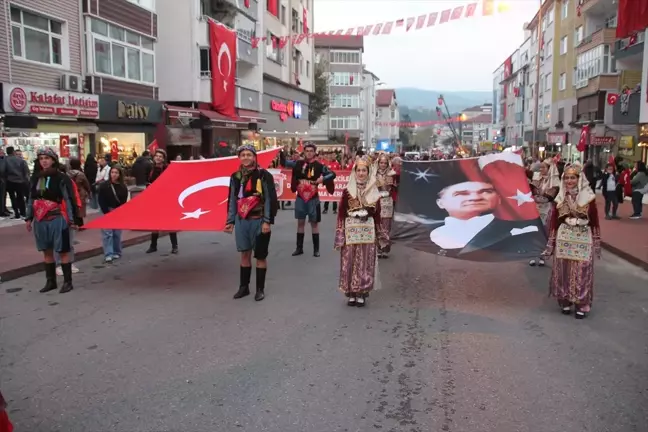 Düzce ve Zonguldak'ta Cumhuriyet Bayramı Coşkusu