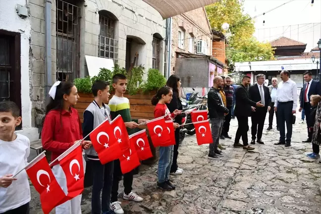 Eski Üsküp Çarşısı'nda 29 Ekim Cumhuriyet Bayramı etkinliği düzenlendi