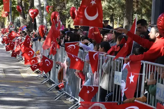 Gaziantep ve çevre illerde Cumhuriyet'in 101. yıl dönümü kutlamaları