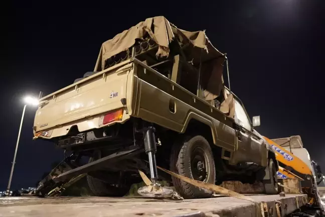 İsrail Polisi, Hizbullah'a Ait Roket Atar Takılı Kamyoneti Çalan İki Kişiyi Yakaladı