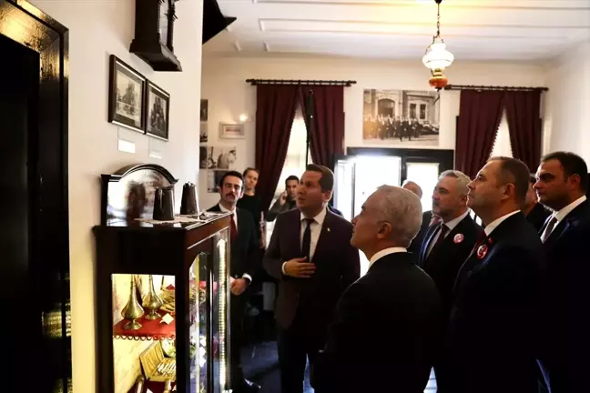 Kırklareli Valisi Uğur Turan, Atatürk Evi'ni Ziyaret Etti