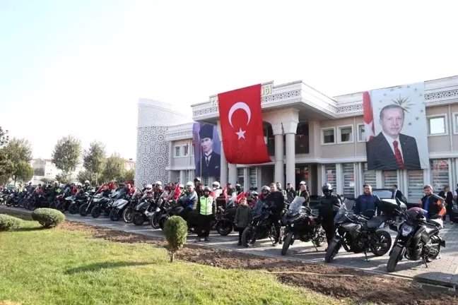 Düzce'de Motosiklet Turu Yoğun İlgi Gördü