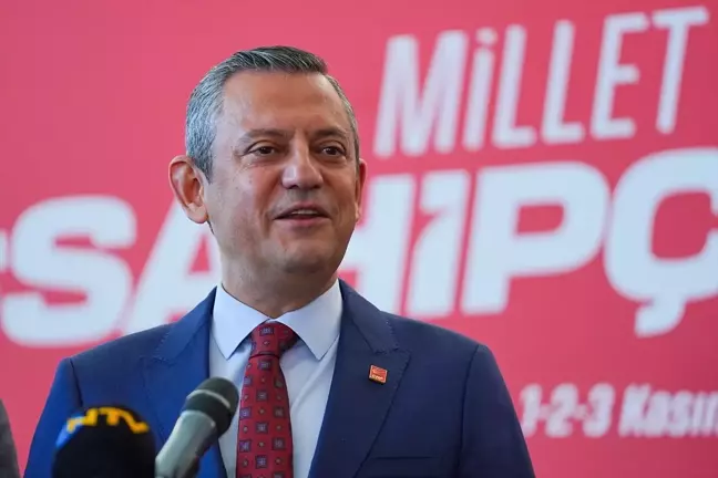 CHP Genel Başkanı Özel, İstanbul'daki grup toplantısı öncesi basın açıklaması yaptı Açıklaması