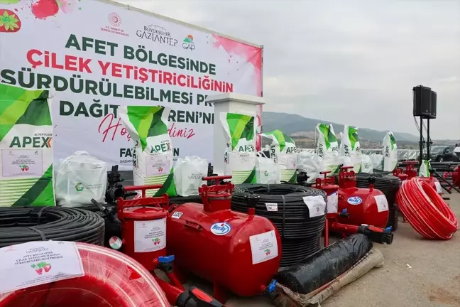 Gaziantep Belediyesi'nden Depremzedelere Tarımsal Destek