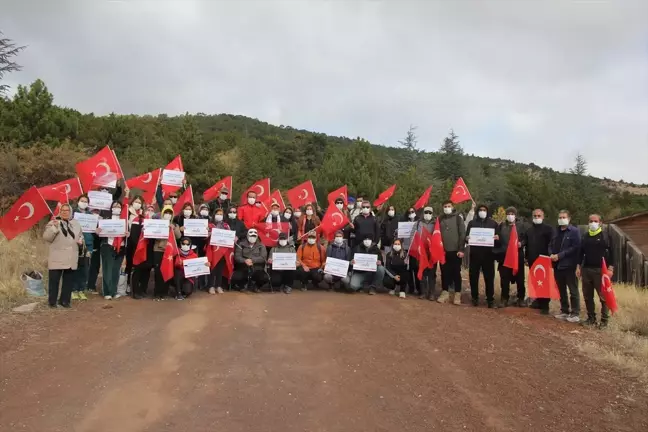 Beypazarı'nda Lösemili Çocuklar İçin Doğa Yürüyüşü Düzenlendi