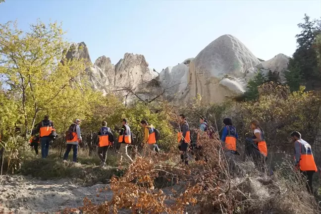 Nevşehir'de AFAD Gönüllüleri İçin Doğa Yürüyüşü Etkinliği Düzenlendi