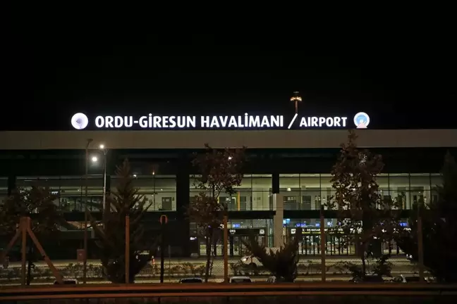 Ordu-Giresun Havalimanı'nda Uçuşlar Yeniden Başladı