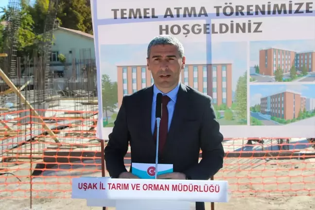 Uşak'ta Yeni Tarım ve Orman Müdürlüğü Hizmet Binasının Temeli Atıldı