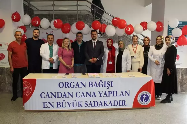 Bitlis Tatvan Devlet Hastanesi'nde Organ Bağışı Haftası Etkinliği