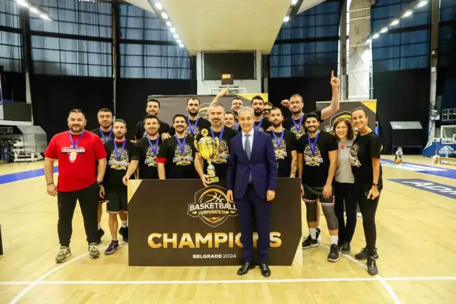 Yıldız Holding Basketbol Takımı Avrupa Şampiyonu