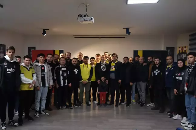 Beşiktaş ve Fenerbahçe Taraftarları Çankırı'da Bir Araya Geldi