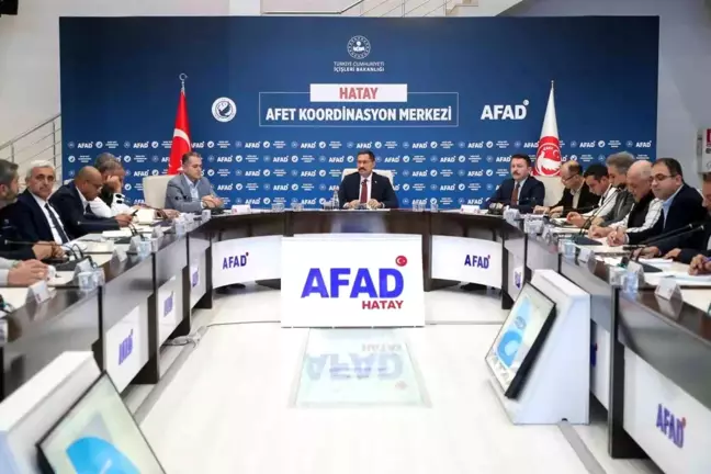 Hatay'da TOKİ Kentsel Afet Konutları Toplantısı