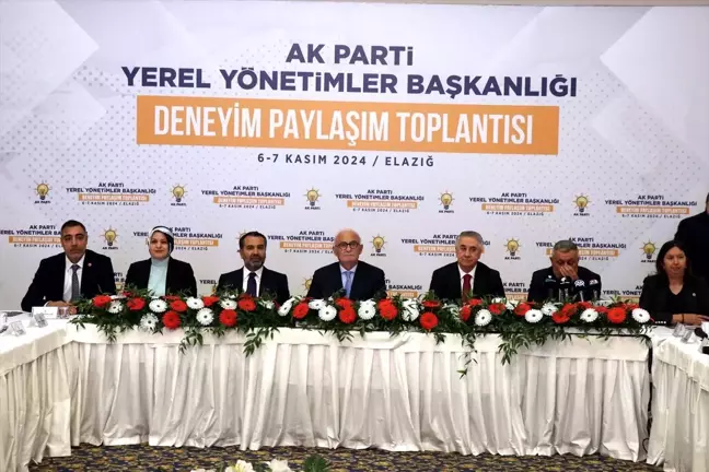 AK Parti Genel Başkan Yardımcısı Yılmaz, Elazığ'da konuştu Açıklaması