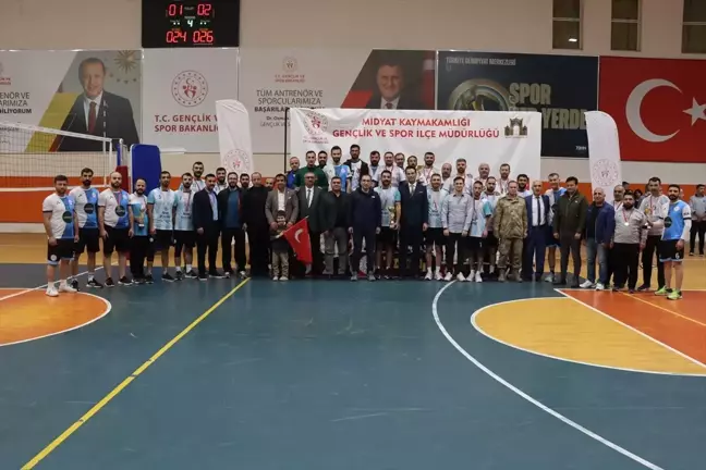 Midyat'ta Voleybol Turnuvası Sonuçlandı