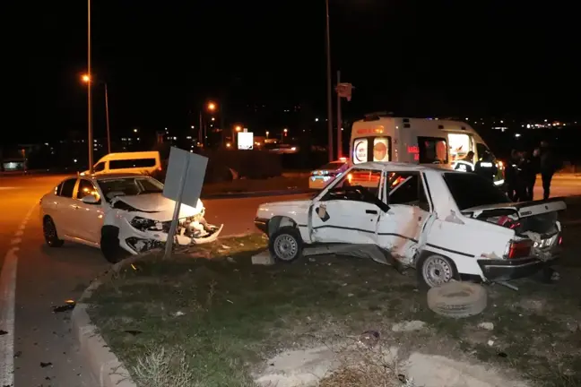 Samsun'da Trafik Kazası: 1 Yaralı