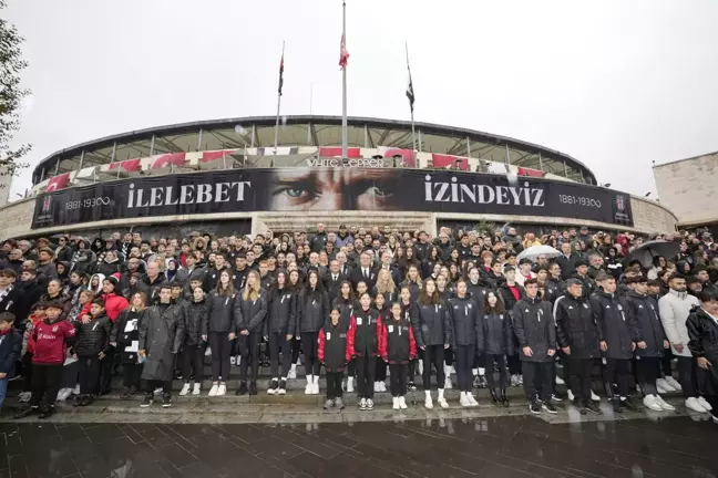 Beşiktaş, Atatürk'ü Ebediyete İntikalinin 86. Yıldönümünde Andı