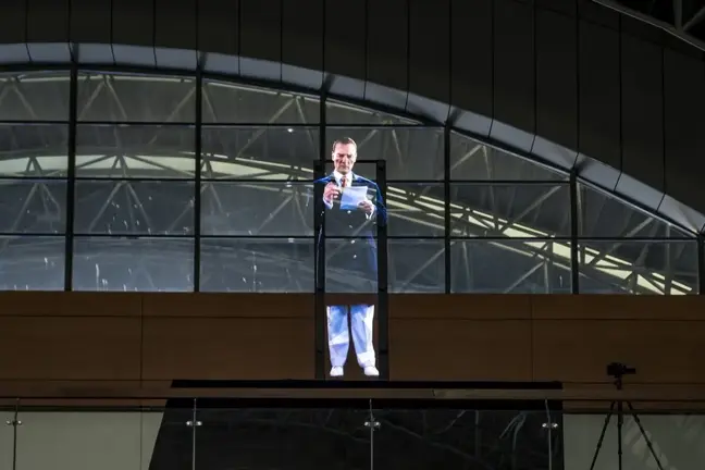 Büyük Önder Atatürk, İstanbul Sabiha Gökçen Havalimanı'nda özel hologram izletisiyle anıldı