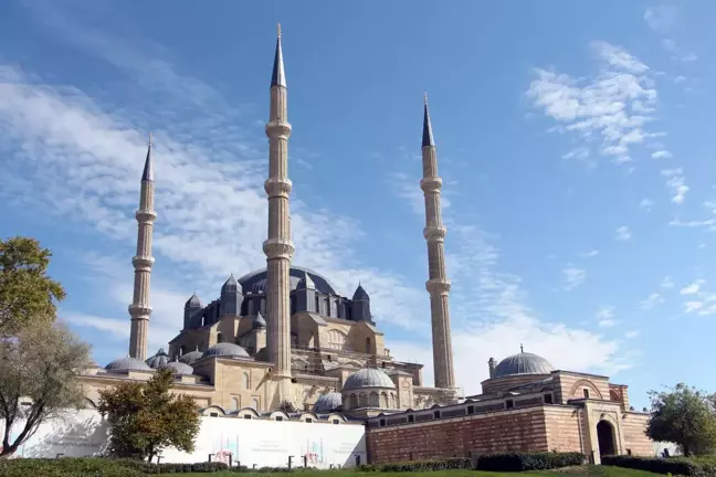 Selimiye Camii Restorasyon Çalışmaları Hızla Devam Ediyor