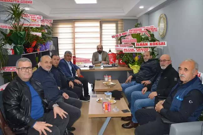 Havza TSO Başkanı Acar'dan AK Parti İlçe Başkanı Pekşen'e Ziyaret