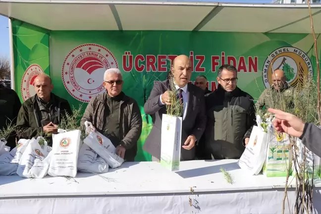 Elazığ'da 23 Bin Fidan Dağıtıldı