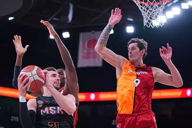 Galatasaray, Mersinspor'u 101-82 ile Geçti