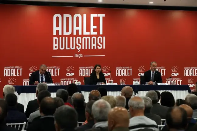 CHP'nin 'Adalet Buluşmaları' Muğla'da Devam Etti