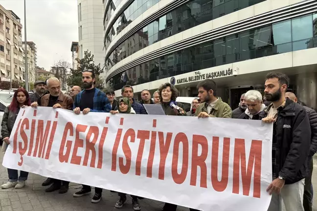 Kartal Belediyesi'nde İşten Çıkarma Protestosu