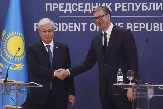 Vucic ve Tokayev, Rusya-Ukrayna Savaşı ve İkili İlişkileri Görüştü