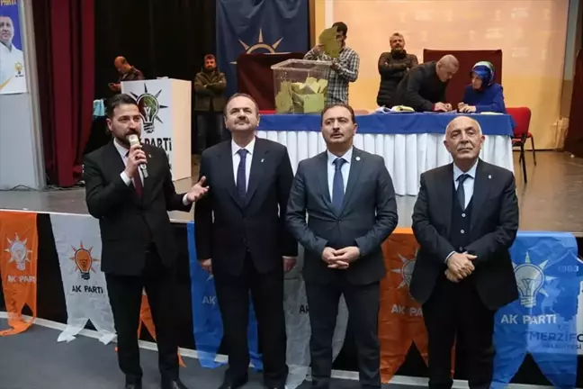 AK Parti Merzifon 8. Olağan İlçe Kongresi Gerçekleştirildi