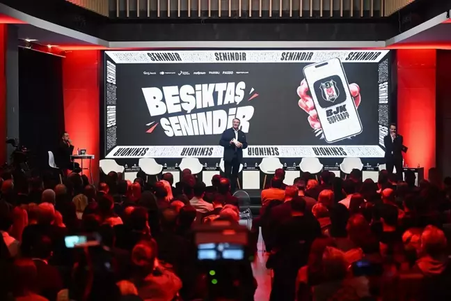 Beşiktaş Kulübü 'BJK SuperApp' Mobil Uygulamasını Tanıttı