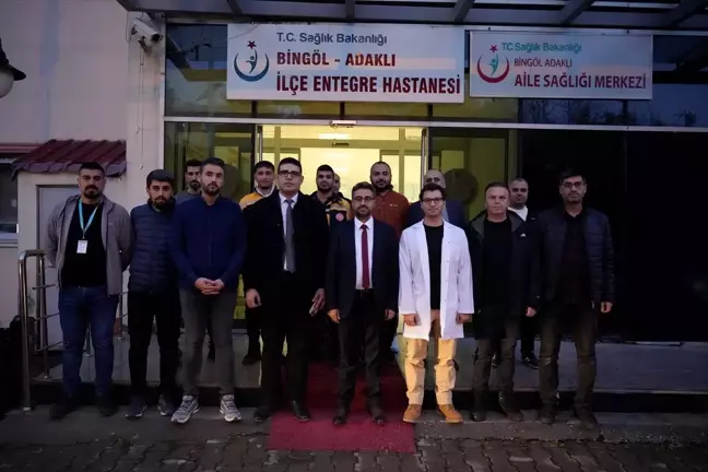 Bingöl'ün Adaklı İlçesinde Hastane Servisleri Açıldı