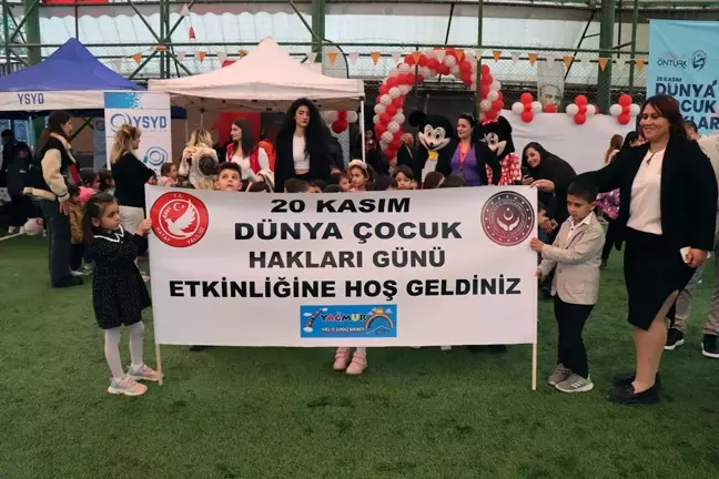 Hatay'da 20 Kasım Dünya Çocuk Hakları Günü Etkinliği Düzenlendi