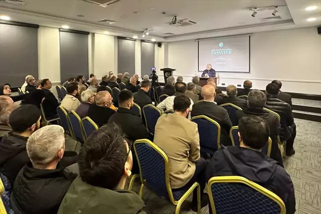 Ümraniye'de Tasavvuf Konferansı Düzenlendi