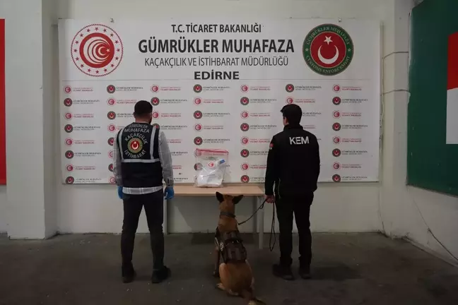 Edirne'de Uyuşturucu Operasyonu: 5 Kilogram Kokain Ele Geçirildi