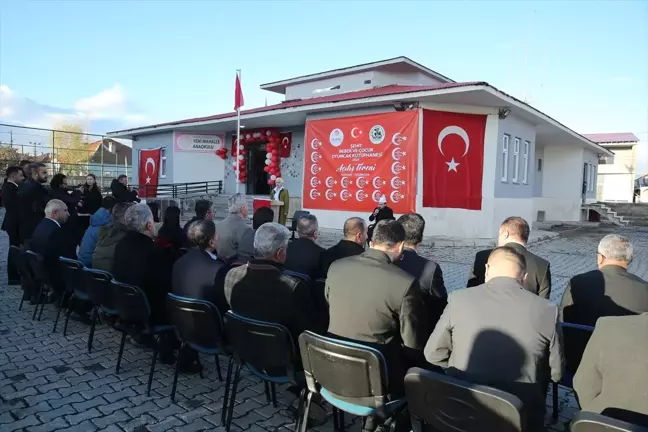 Hakkari'de şehit bebek ve çocuklar anısına kütüphane kuruldu