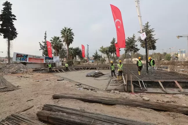 Antakya'da Kızılay Anaokulu Temel Atma Töreni Gerçekleşti