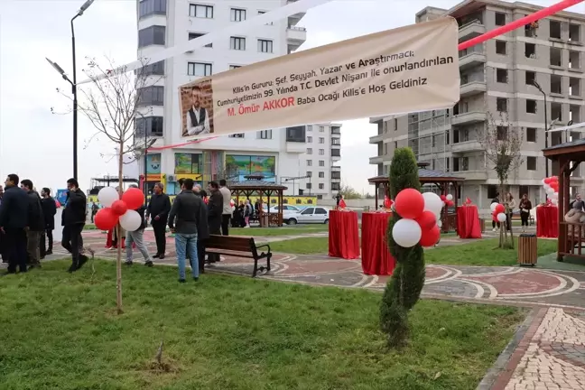 Kilis'te Ömür Akkor Parkı Açıldı