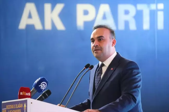 Sanayi ve Teknoloji Bakanı Kacır, AK Parti Bozova İlçe Kongresi'nde konuştu Açıklaması