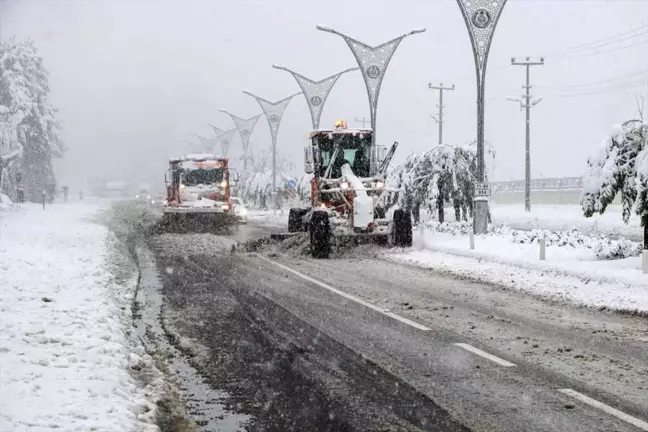 Bitlis'te Karla Mücadele Çalışmaları Devam Ediyor