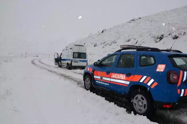 Hakkari'de Kar Yağışı Ulaşımı Olumsuz Etkiliyor